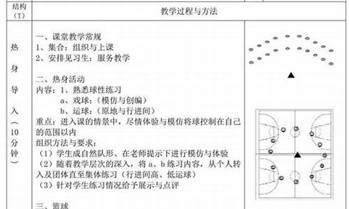 中小学篮球体育课教案_中小学篮球教案模板