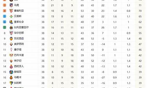 巴西甲积分榜雷速_巴西甲积分榜