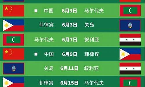 国足世预赛赛程敲定_国足世预赛赛程敲定 新闻